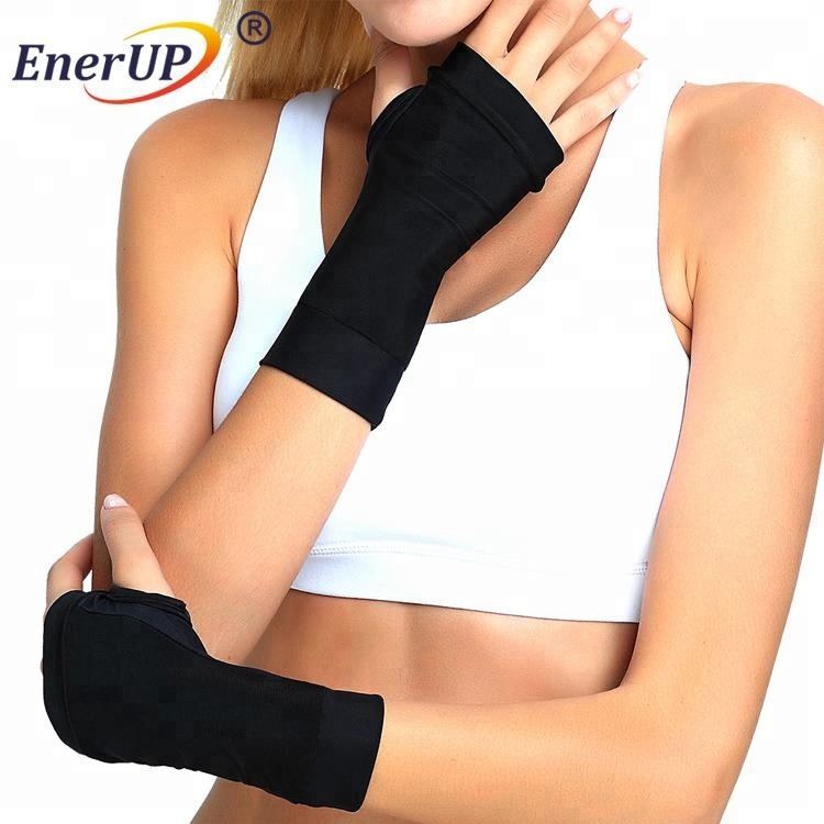 Copper ion infused Compression Wrist Sleeve brace for sports supporter wear