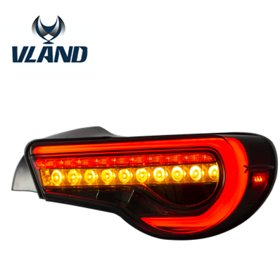 VLAND LED Tail Lamp FOR FT 86 2012-up Tail light Turn signal with Sequential Indicator Rear lamp for BRZ 2013-2015 taillight