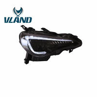 Vland manufacturer for 86 headlight 2012 2013 2010 2012 2018 for BRZ LED head lamp with Signal moving Black wholesale price