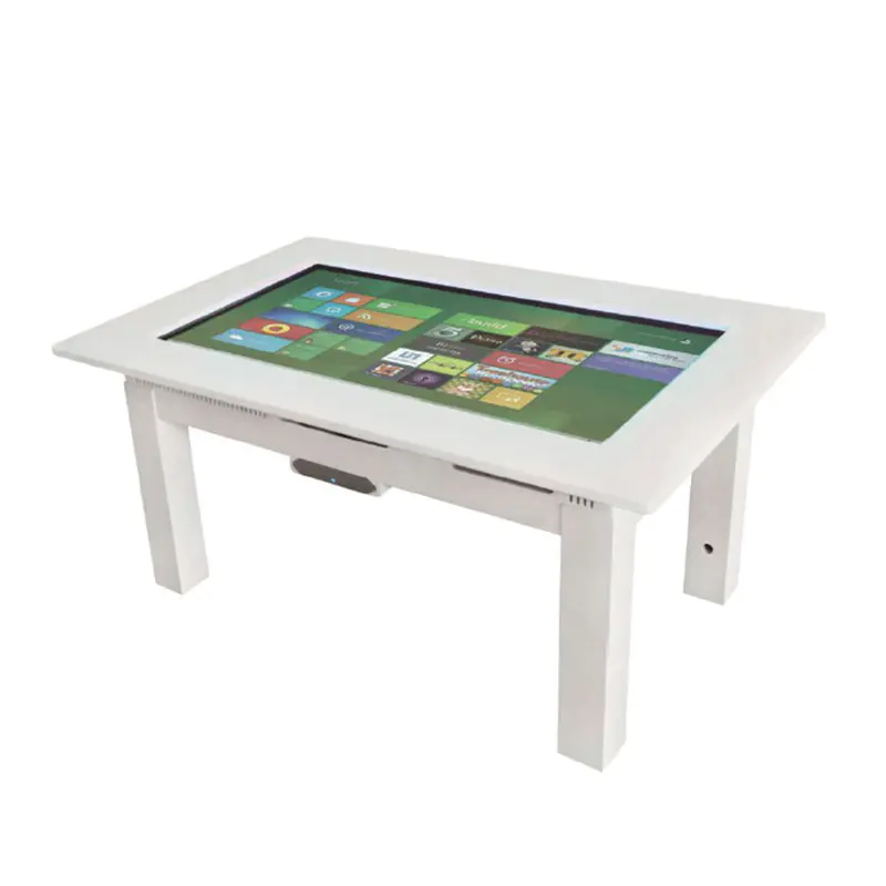 Competitive Price 55 Inch Hd Interactive Multi Touch Screen Lcd Tv Smart Table Price For Restaurant And Office