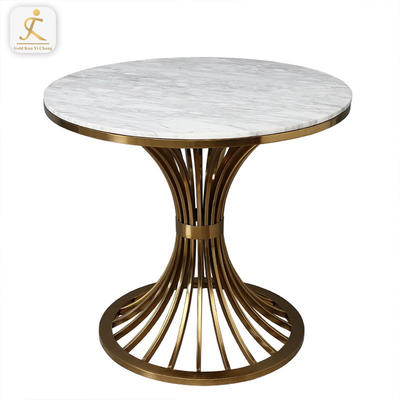 new design restaurant coffee dining table base custom shape gold brass stainless steel metal table base modern