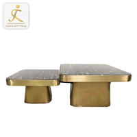 modern design polished coffee table frame leg modern square metal table legs Japanese SS tea stone table leg