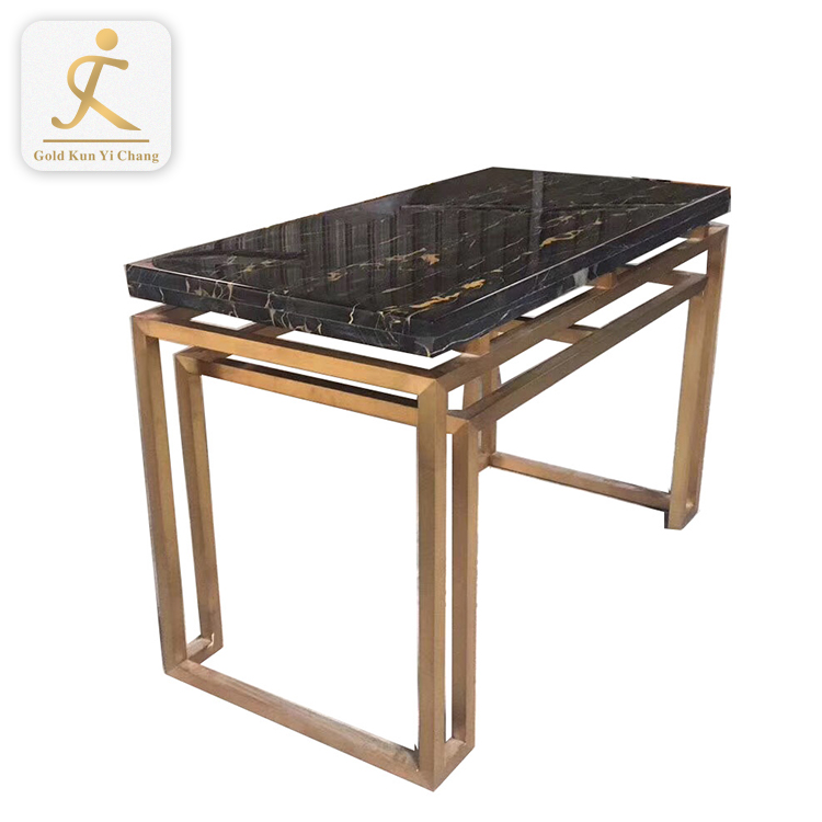 hotel home restaurant customized metal square dining table legs manufacturer furniture metal design steel tube table legs