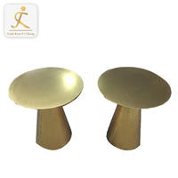Stainless steel furniture legs table base gold color table bases round metal base for table