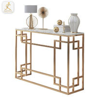 brush gold corner console table leg base stainless steel decorative console inox table base