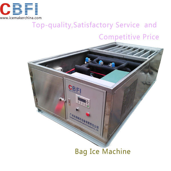 Industrial Bag Ice Machine Edible ice making machine air conditioning for Africa