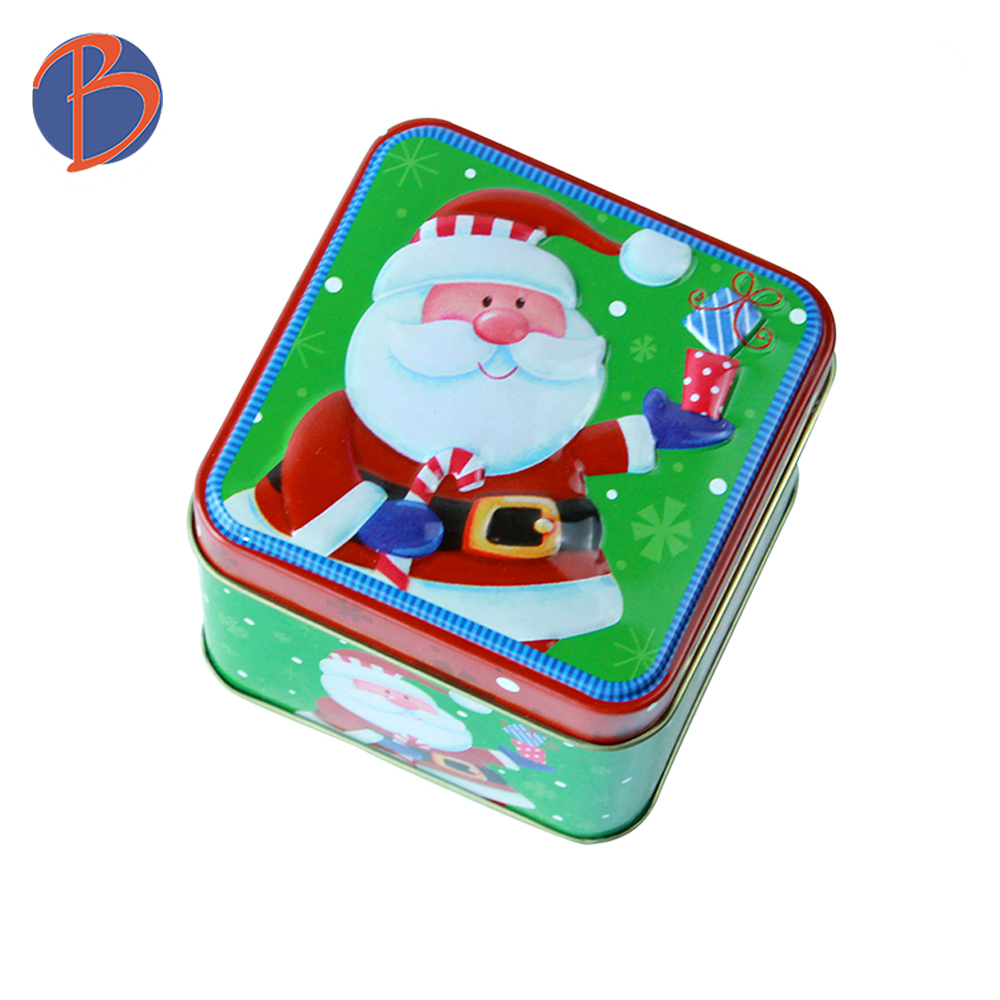 mini candy tin can square tin cookie can