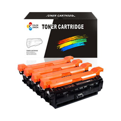China premium color toner cartridges CF360A 361A 362A 363A 508A for "HP Color LaserJet Enterprise M553n/553X/553dn HP Color Lase
