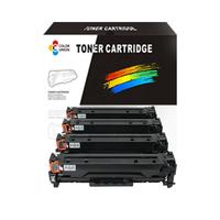 High quality toner cartridges compatible cc531a cc532a cc33a cc530afor color toner printer