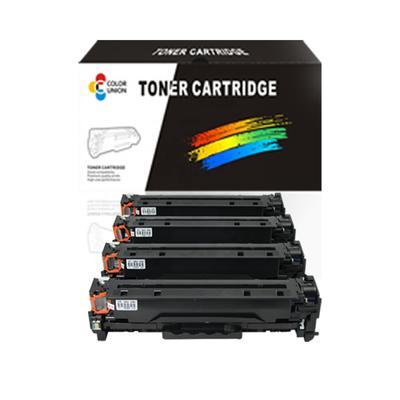 High quality toner cartridges compatible cc531a cc532a cc33a cc530afor color toner printer