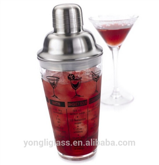 hot selling hight quality drinking personalized cocktail shakers set