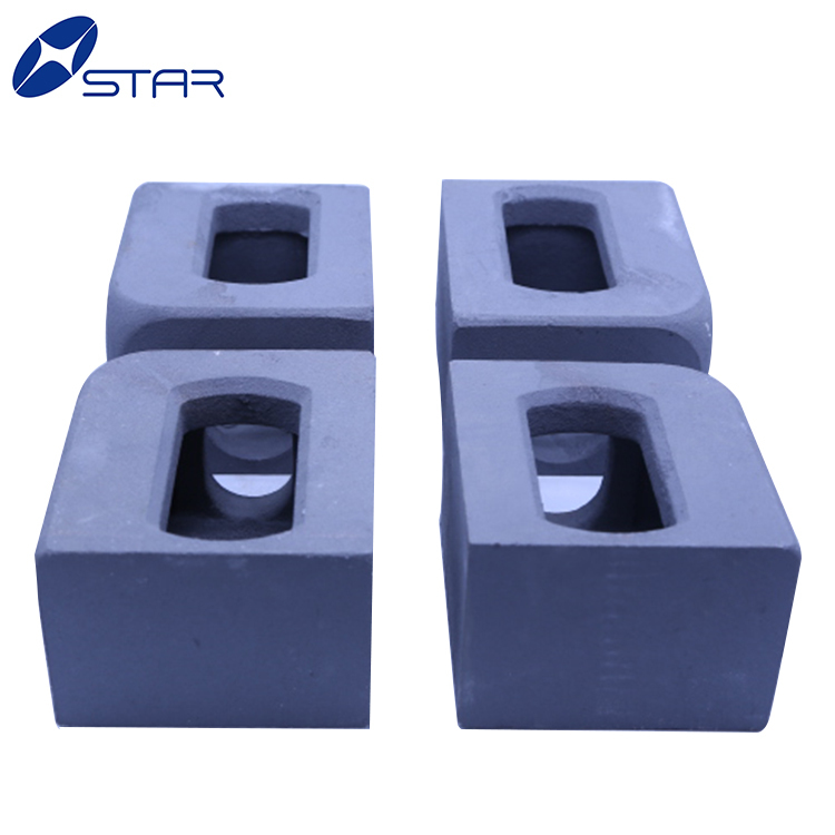 Mild steel container parts corner casting for trailer and container