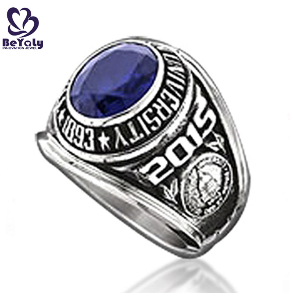 product-Gold plating custom signet low price students the top class ring-BEYALY-img-3