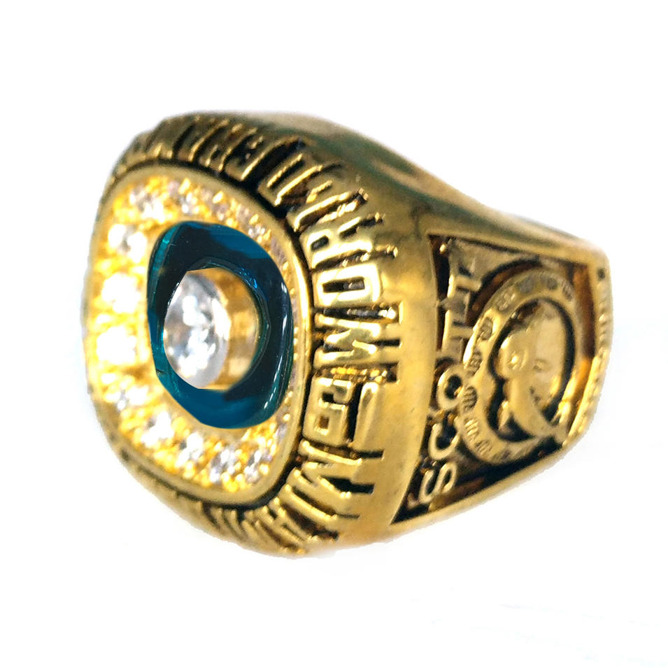 1972 Miami Dolphins Cubic Zircon Championship Ring