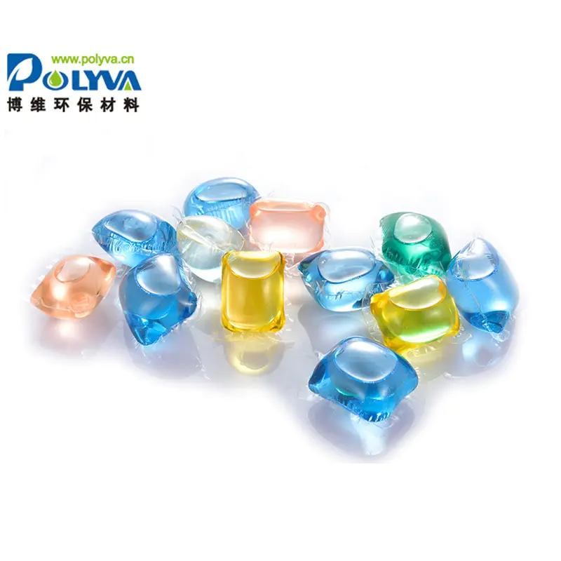 Household washing 20g customized laundry detergent tablet soap pods cleaning liquid detergent.