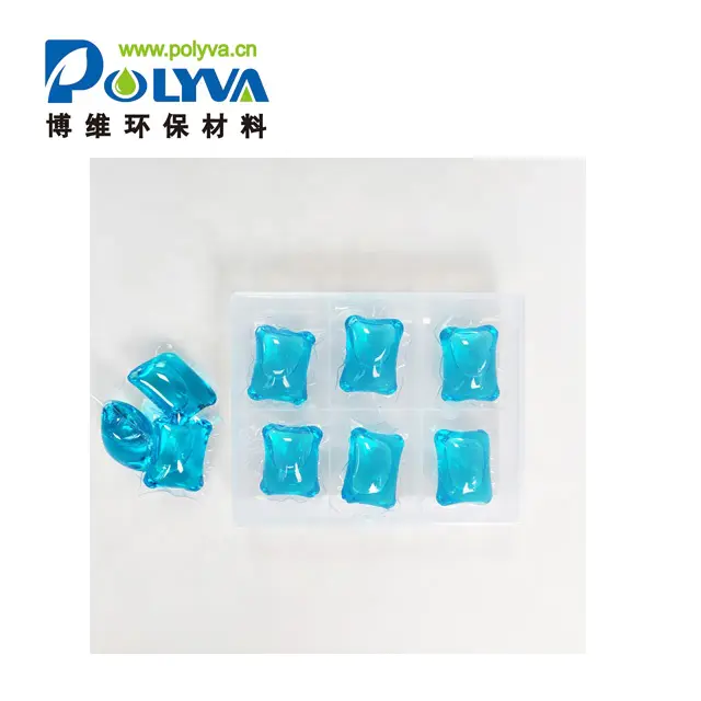 8g-20g OEM and ODM lasting fragrance and eco-friendly water soluble laundry pods for washing clothes