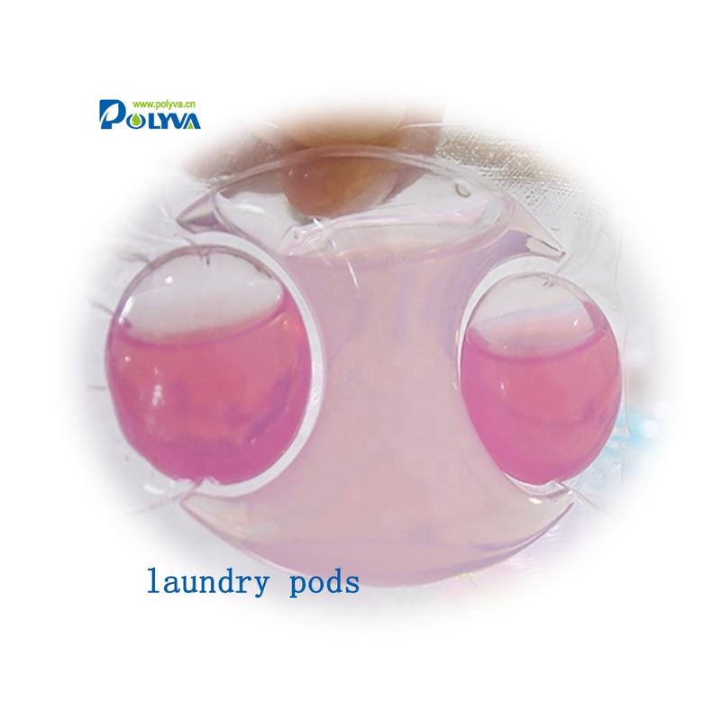 polyva water soluble film liquid capsules laundry detergent pods for washing shoes