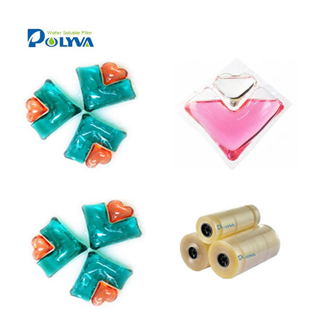 flower shape soap laundry capsules laundry detergent pods water soluble film