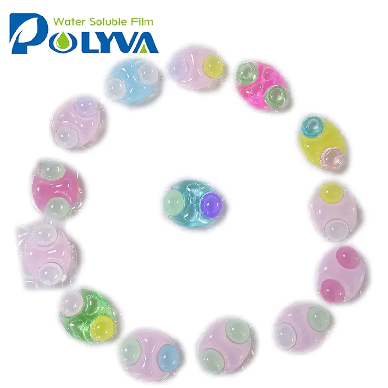 2019 high quality water soluble detergent laundry soapbeads washing biodegradable dissolvable liquip pods