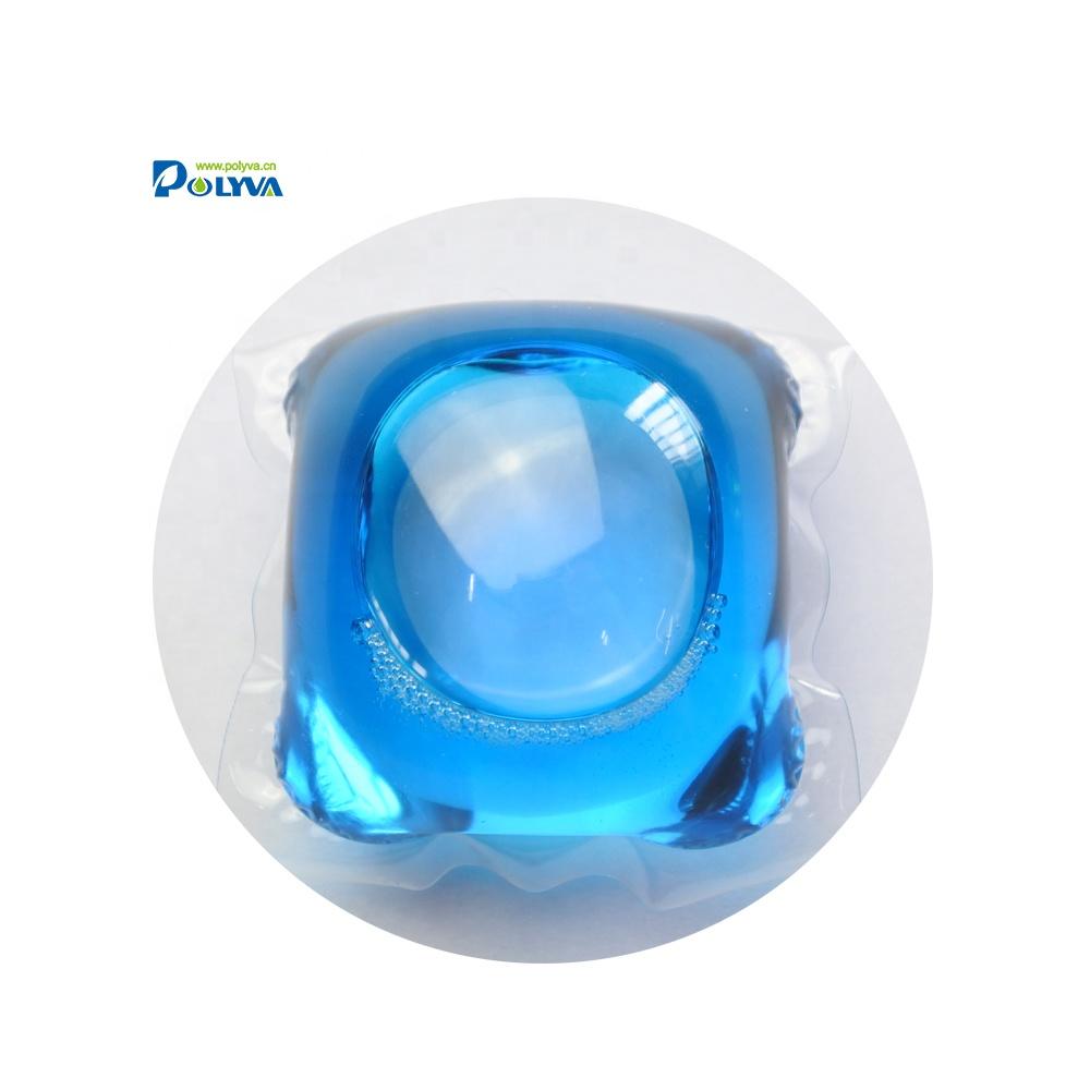 hot sell water soluble laundry detergent liquid pod