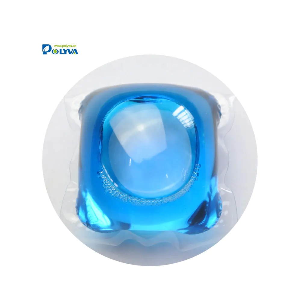 hot sell water soluble laundry detergent liquid pod
