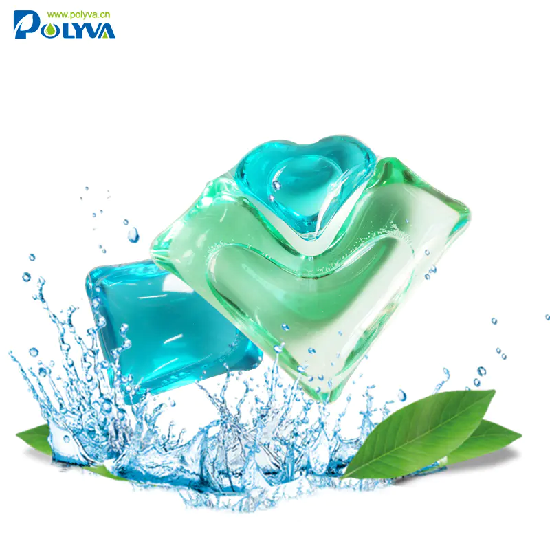 polyva High Quality Wholesale Laundry liquid Beads Condensate Detergent Pods Cloth Washing Pods