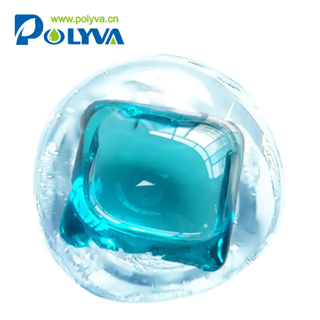 Polyva 2019new hand carved soap flowers high density liquid laundry detergent powder capsule