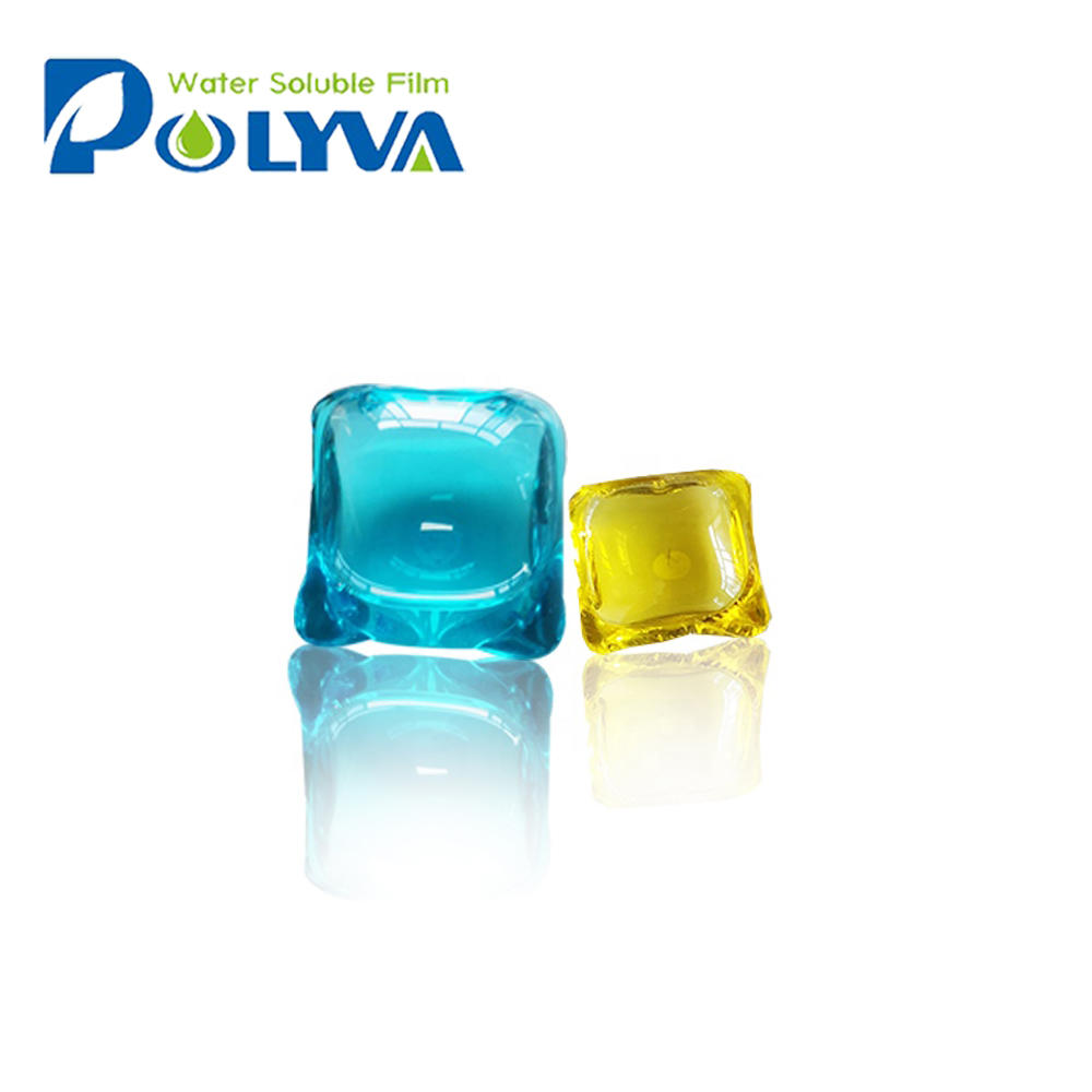 high quality pva water soluble film laundry liquid pods beads