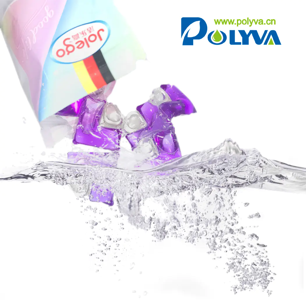 Polyva wholesale washing powder Laundry Detergent Pods hot sell laundry liquid beads