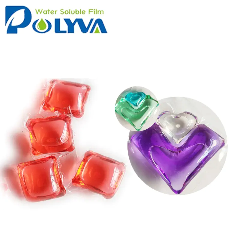 Polyva laundry gel capsules beads
