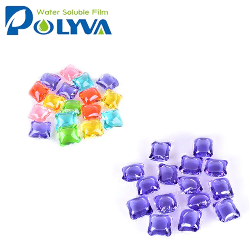 No harm to hands pod laundry detergent lavender capsules pva water soluble seed tape detergent pods capsules