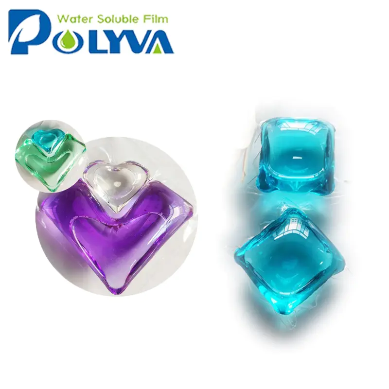 New OEM design flower heart soap capsule laundry pod private label laundry detergent