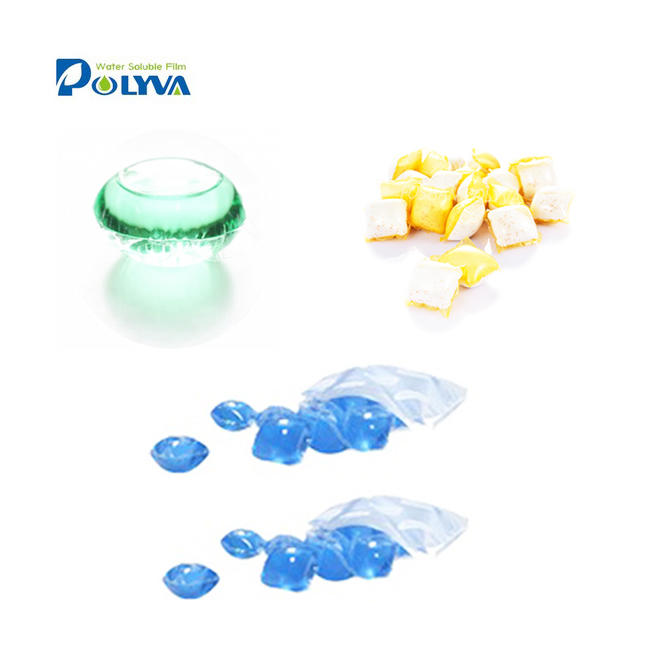 Liquid detergent dishwashing pods detergent capsules water soluble pva pod