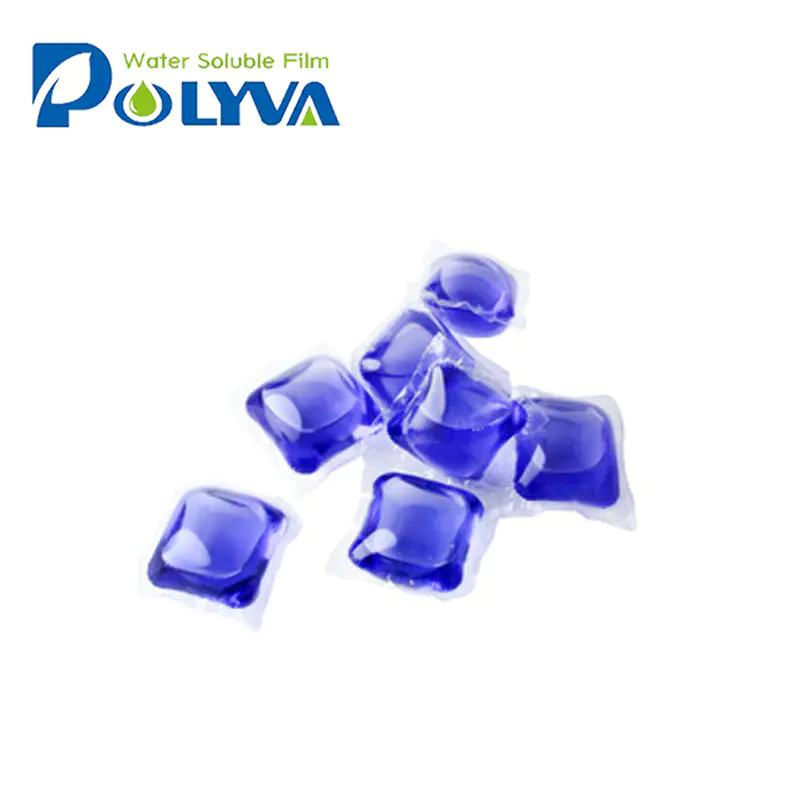 Polyva concentrated colorful laundry liquid detergent pods beads