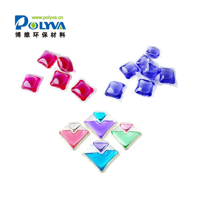 Liquid Stable Color Laundry Detergent Washing Capsules Soft Liquid Water Soluble Laundry Detergentand Film