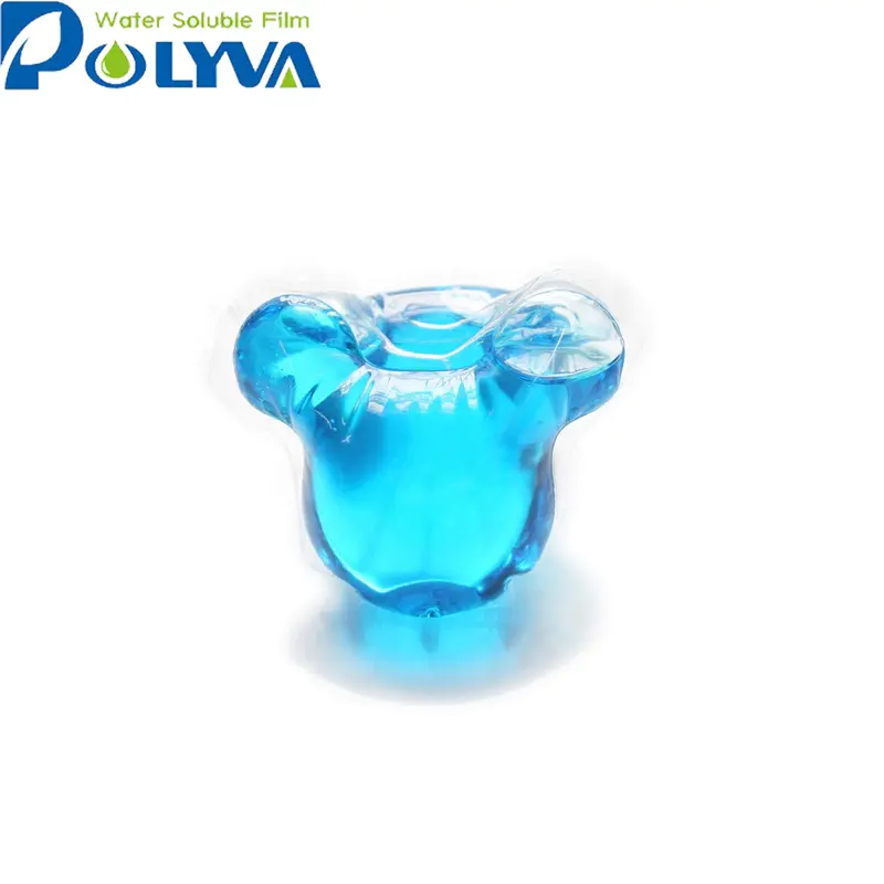 Polyva organic eco laundry detergent water-soluble film pva
