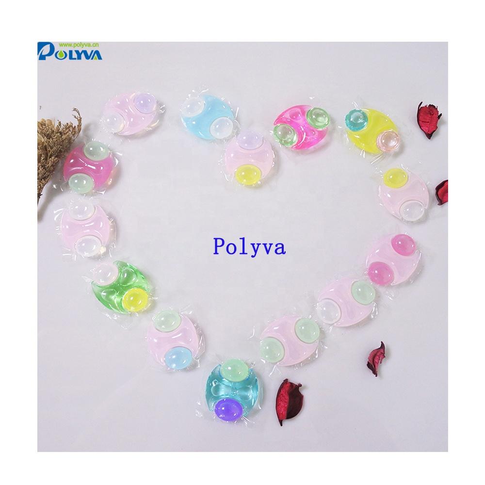 Polyva factory supply special-shaped laundry detergent liquid pods