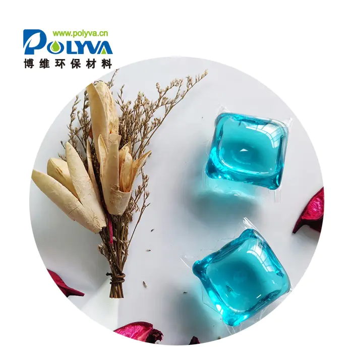 Polyva laundry detergent washing liquid pods beads capsules