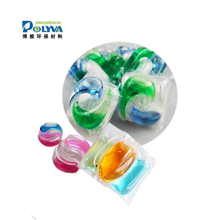 Материал ПВА экологически чистые водорастворимые пленки стиральные моющие капсулы 3в1