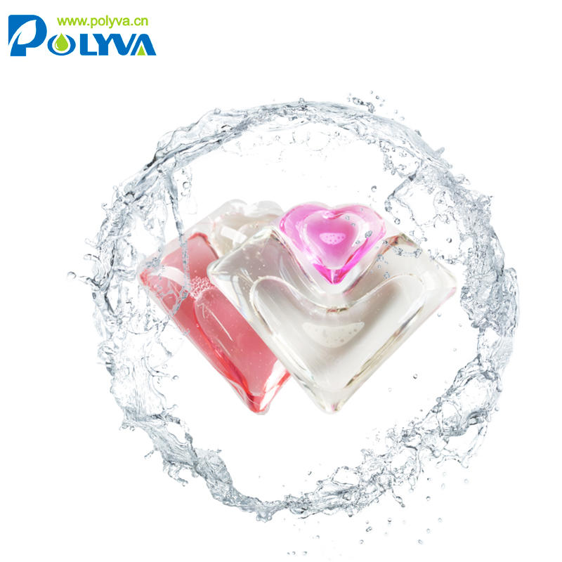 polyva High Quality Wholesale Laundry liquid Beads Condensate Detergent Pods Cloth Washing Pods