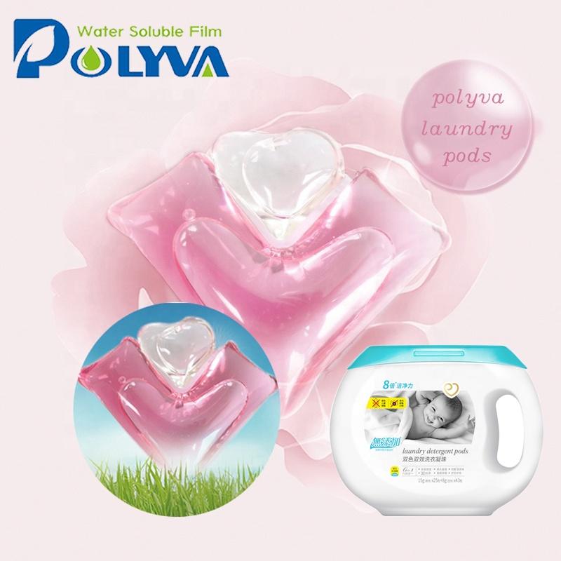 Polyva Natural ingredients harmless baby & adult laundryliquid detergent pods capsules detergent laundry