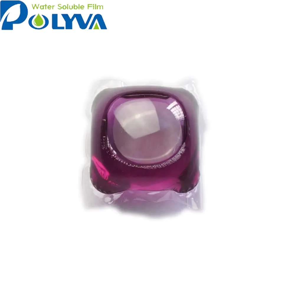 Polyva eco-friendly washing laundry liquid gel pods beads capsules