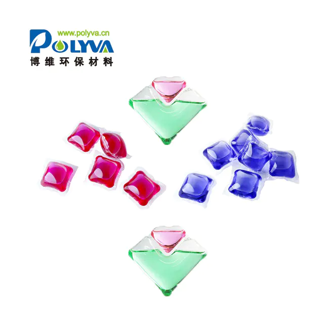 Liquid Stable Color Laundry Detergent Washing Capsules Soft Liquid Water Soluble Laundry Detergentand Film