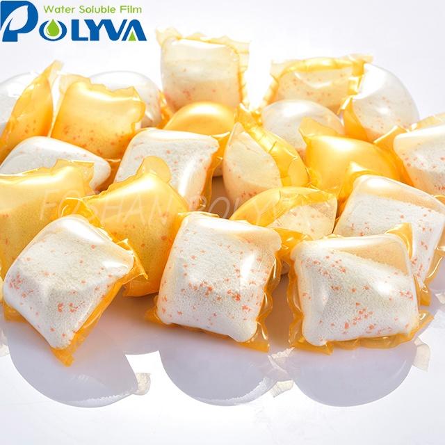 Polyva water detergent powder pods manufacturer soluble washing powder laundry beads