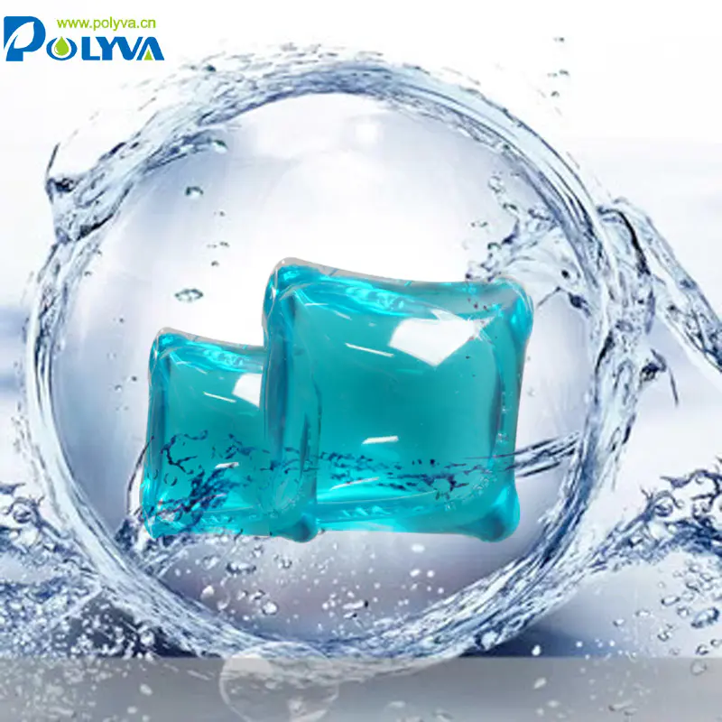 polyva High Quality Wholesale Laundry liquid Beads Condensate Detergent Pods Cloth Washing Pods