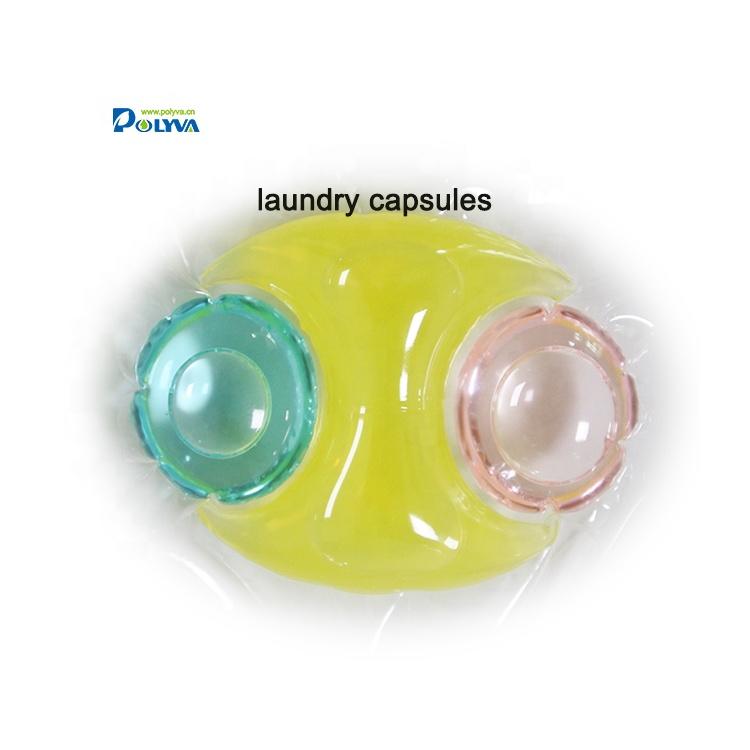 Polyva foam laundry detergent capsules/detergent liquid pods