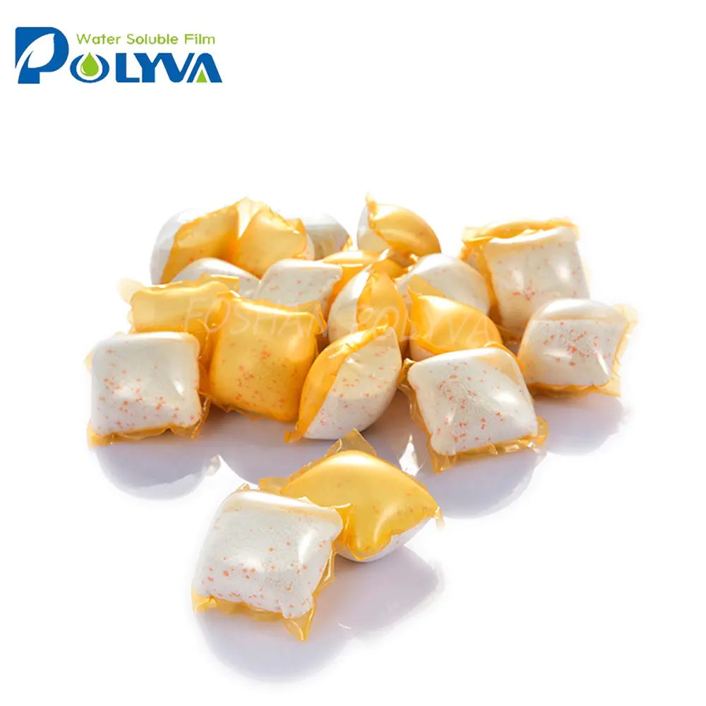 Polyva water detergent powder pods manufacturer soluble washing powder laundry beads