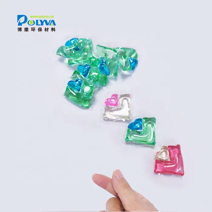 PVAdishwasher tablets household clean product item water soluble laundry liquid detergent pod for cloth washing