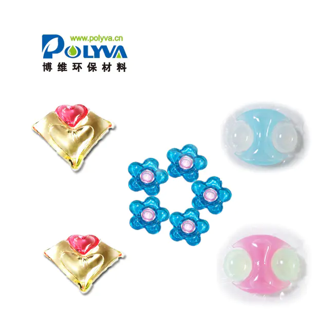 Factory SupplyDifferent Colors Water Soluble Fragrance Detergent Liquid Laundry Pods