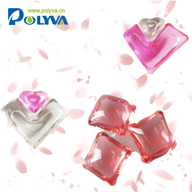 New OEM design water soluble laundry detergent pod scented beads washing Comfort liquid laundry pods